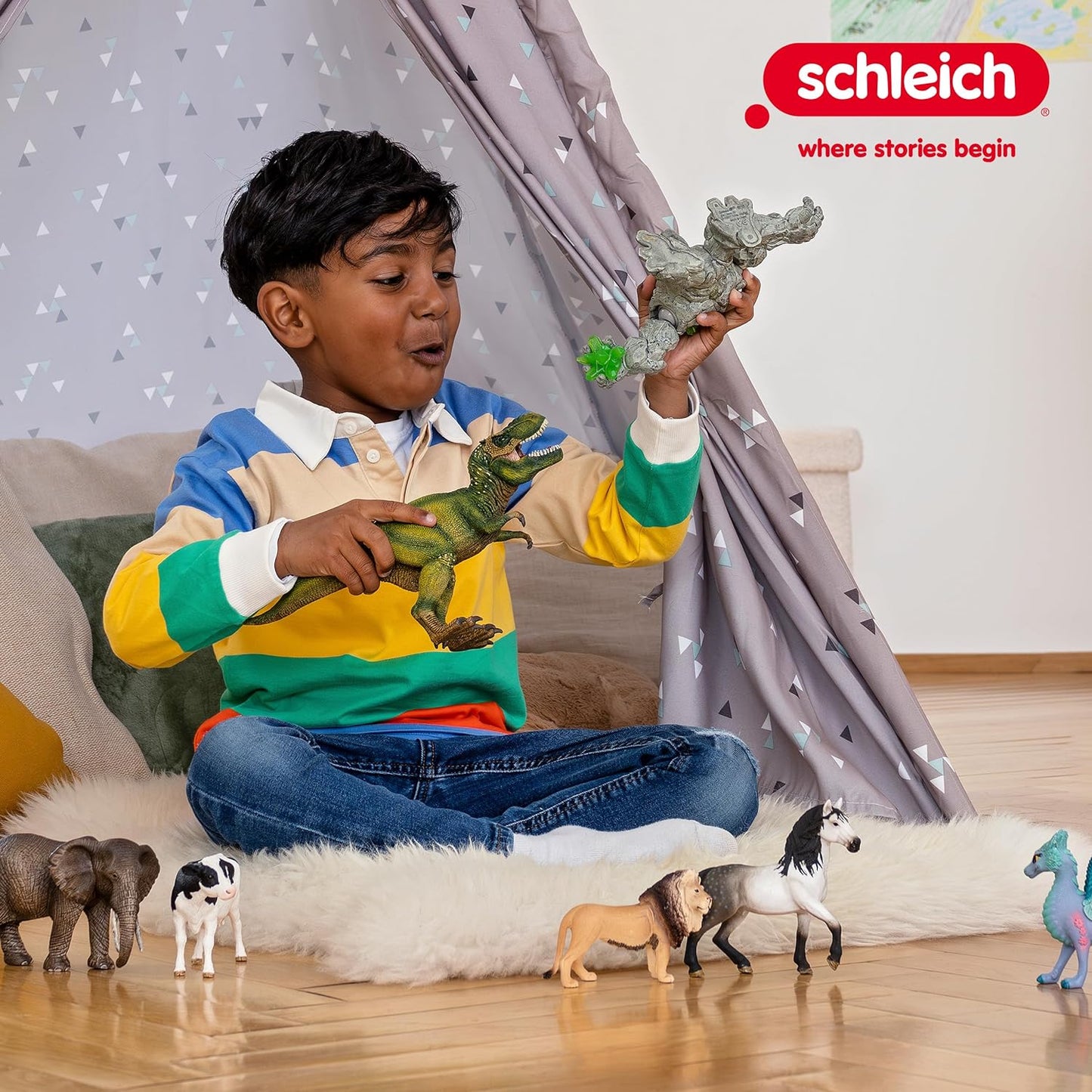 Schleich 41462 Large Dino Research Station