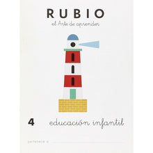 Load image into Gallery viewer, Early Childhood Education Notebook Rubio Nº4 A5 Spanish (10 Units)
