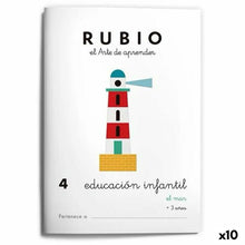 Load image into Gallery viewer, Early Childhood Education Notebook Rubio Nº4 A5 Spanish (10 Units)