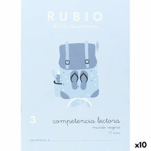 Load image into Gallery viewer, Reading Comprehension Notebook Rubio Nº3 A5 Spanish (10 Units)