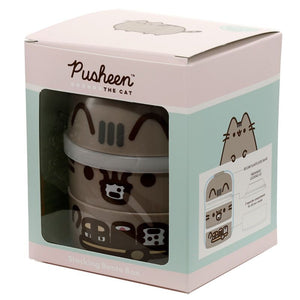 Pusheen the Cat Stacked Round Bento Lunch Box