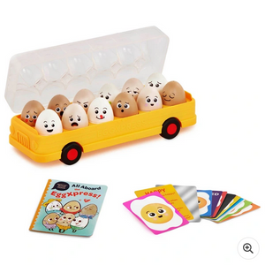 Battat Education EggXpress Yourself! Match & Learn Eggs