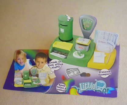 Casdon Irish Post Office Playset Kids Role Play Toy Mail Counter Set NEW