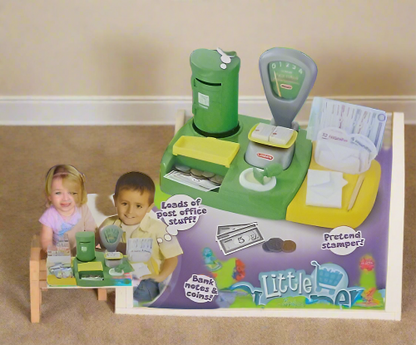 Casdon Irish Post Office Playset Kids Role Play Toy Mail Counter Set NEW