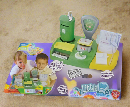 Casdon Irish Post Office Playset Kids Role Play Toy Mail Counter Set NEW