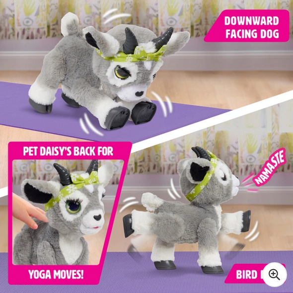 FurReal Daisy the Yoga Goat Interactive Toy