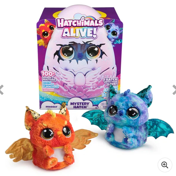 Hatchimals Alive Mystery Hatch Draggle Egg 1 Supplied