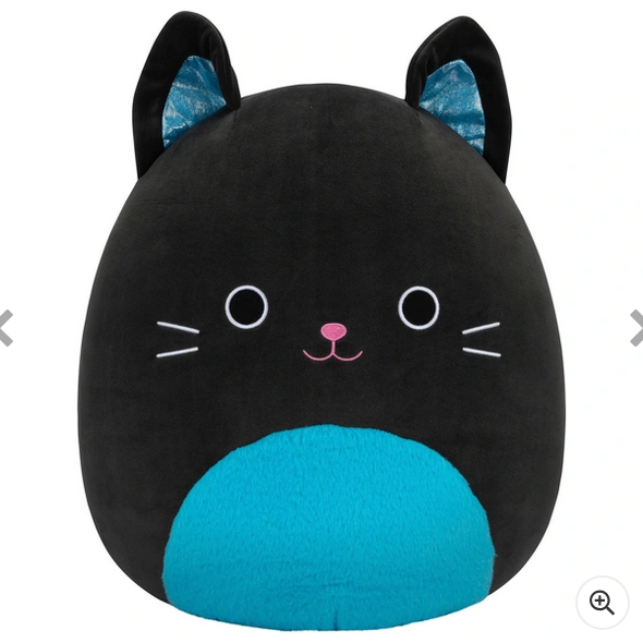 Original Squishmallows 40cm Eponine the Black Cat Plush