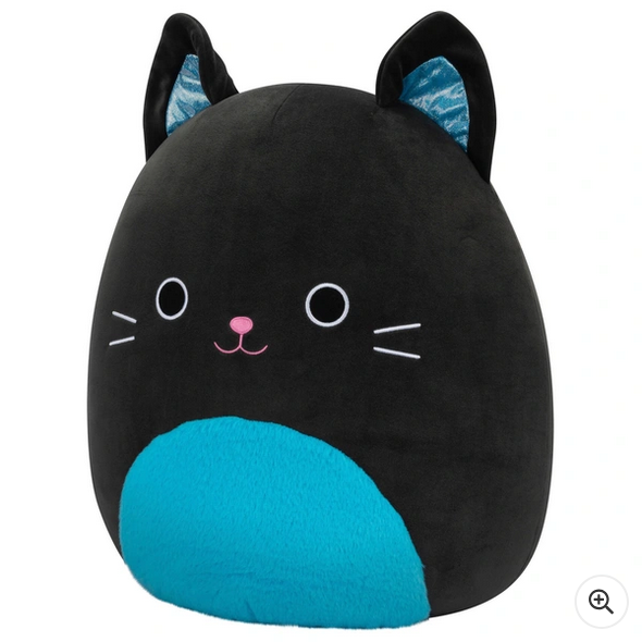 Original Squishmallows 40cm Eponine the Black Cat Plush