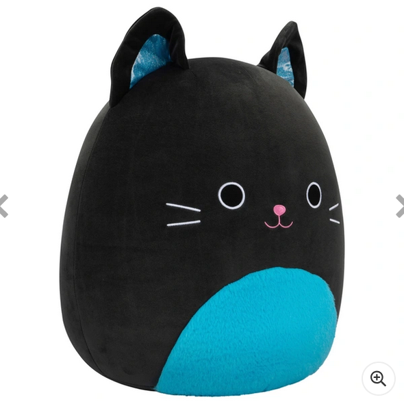 Original Squishmallows 40cm Eponine the Black Cat Plush