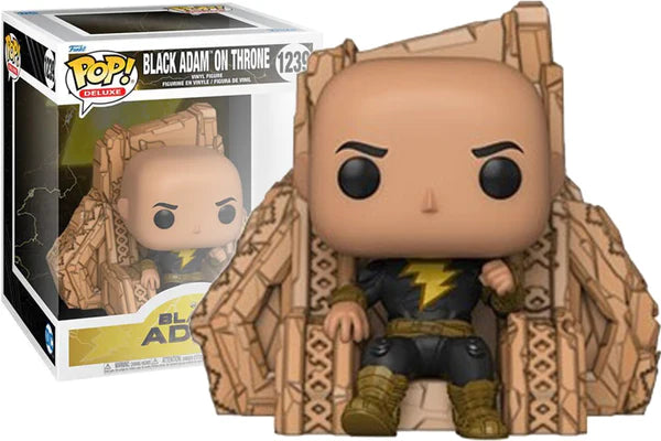 Funko Pop! Deluxe Black Adam On The Throne No 1239