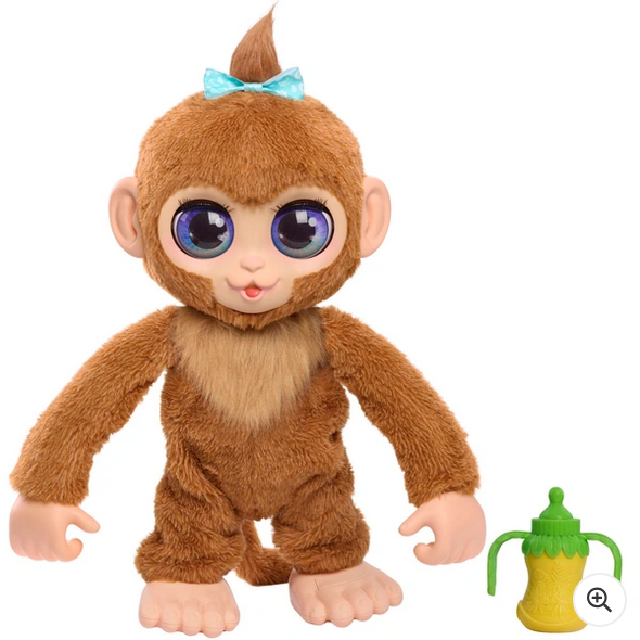 FurReal Peanut the Playful Monkey Interactive Plush