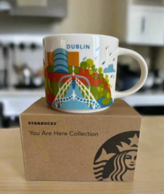 Starbucks Dublin mug, You are Here Series