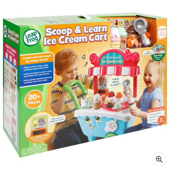 LeapFrog Scoop and Learn Ice Cream Cart