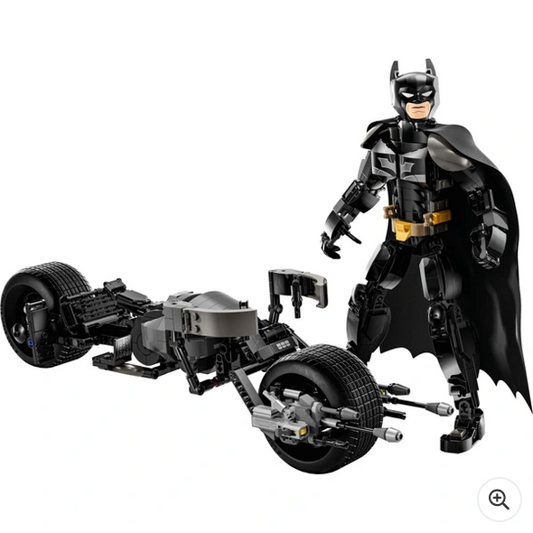 LEGO DC 76273 Batman Construction Figure & The Bat-Pod Bike Set