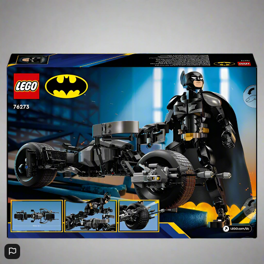 LEGO DC 76273 Batman Construction Figure & The Bat-Pod Bike Set