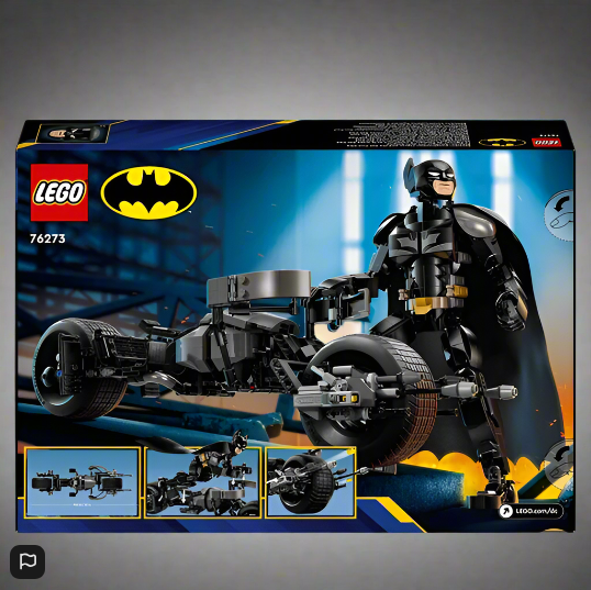 LEGO DC 76273 Batman Construction Figure & The Bat-Pod Bike Set