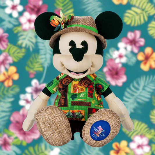 Mickey Mouse The Main Attraction Plush Enchanted Tiki Room Limited Release