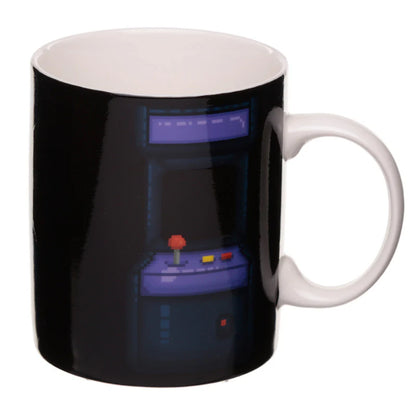 Game Over Heat Changing Coffee Mug - Retro Arcade Gamer Gift