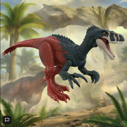 Jurassic World Dominion: Roar Strikers Megaraptor Dinosaur