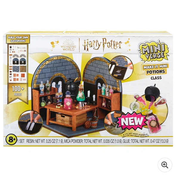 MGA's Miniverse Make It Mini Harry Potter Potions Classroom Playset