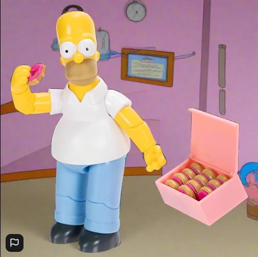 The Simpsons 13cm Homer Action Figure