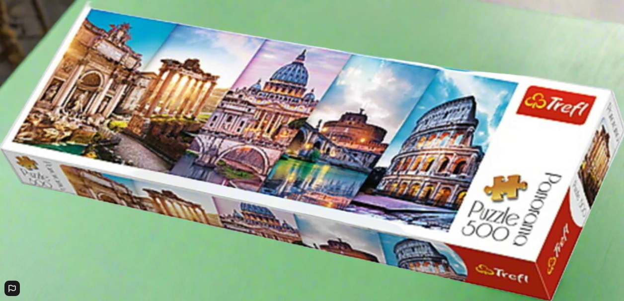 Trefl Traveling to Italy Panorama 500 Pieces Puzzle