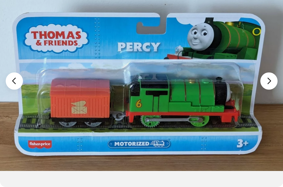 Fisher-Price Thomas & Friends Trackmaster PERCY Motorised Engine