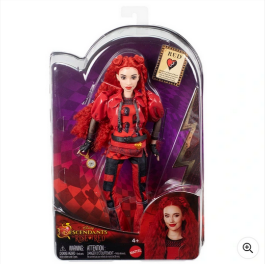 Disney Descendants 4: The Rise of Red Red Fashion Doll