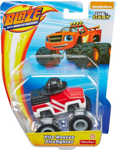 Blaze & The Monster Machines Die-cast Fire Rescue Firefighter