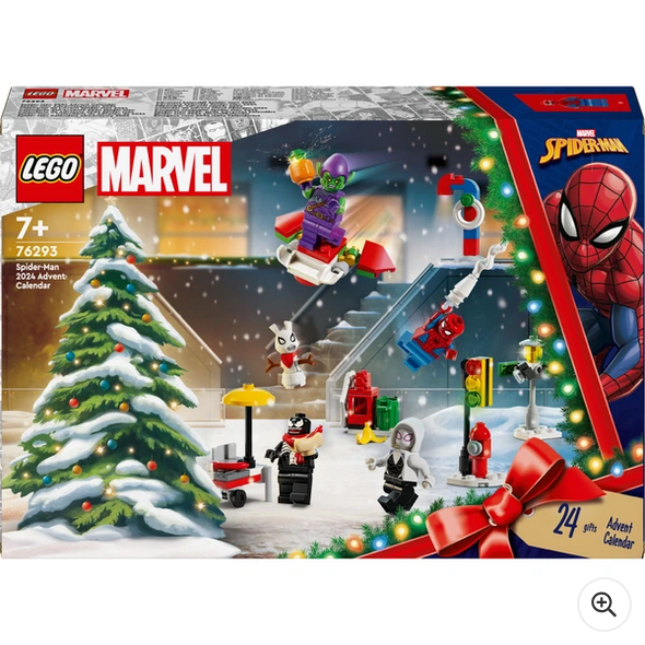 LEGO Marvel 76293 Spider-Man Advent Calendar 2024 Set