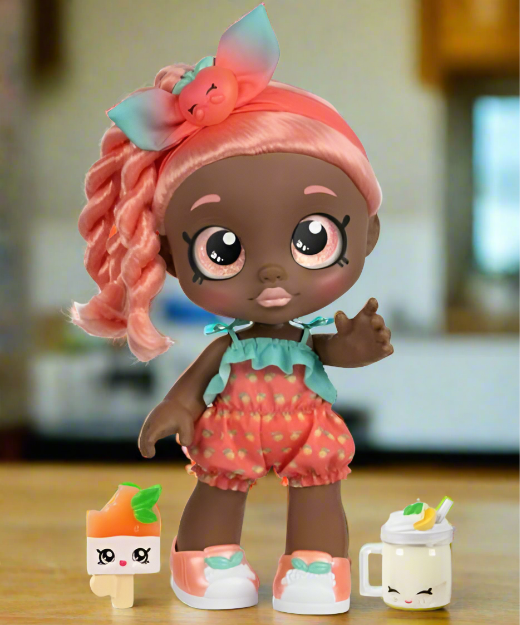 Kindi Kids Snack Time Friends Summer Peaches Toddler Doll