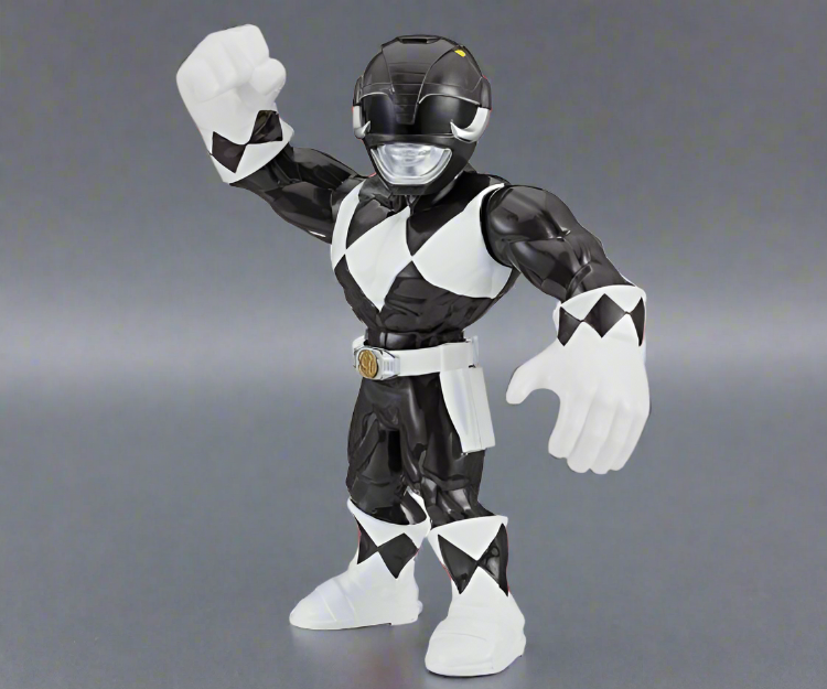 Power Rangers Mega Mighties Black Ranger Action Figure