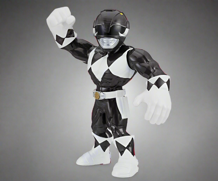 Power Rangers Mega Mighties Black Ranger Action Figure