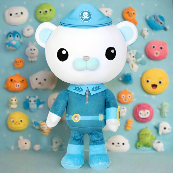 Octonauts Above & Beyond Sound Effects Plush Captain Barnacles Toy