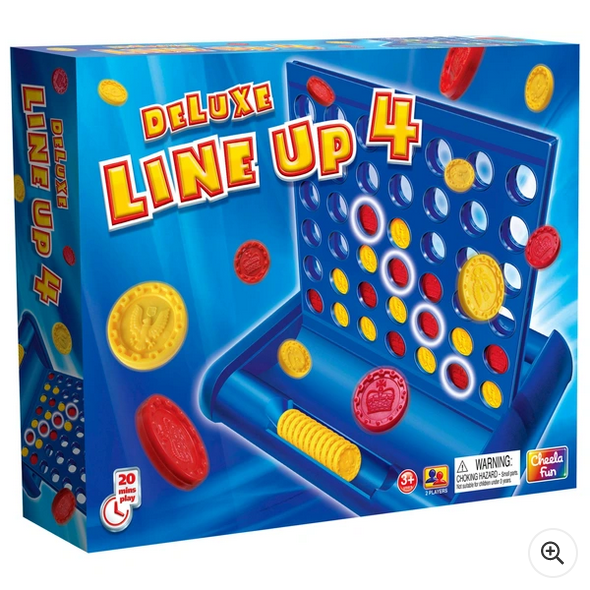 Deluxe Line Up 4 Board Game By Cheela