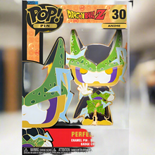 Load image into Gallery viewer, Funko POP! Large Pin Dragon Ball Z Perfect Cell