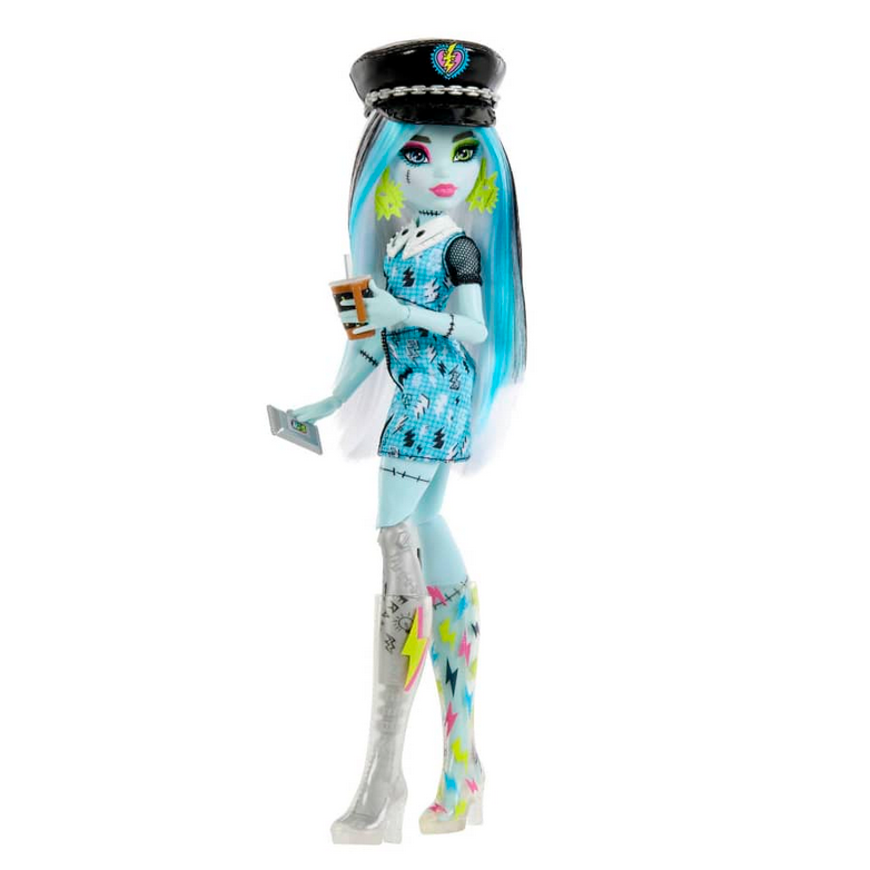 Monster High Skulltimate Secrets Frankie Stein Doll And Fashion Set With Dress-Up Locker 19+ Surprises