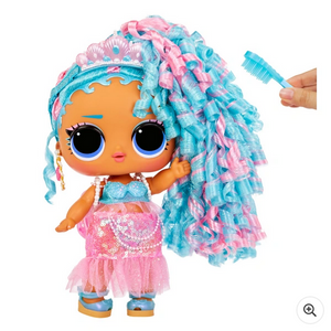 L.O.L. Surprise! Big Baby Hair Hair Hair Large 28cm Doll, Splash Queen with 14  Surprises
