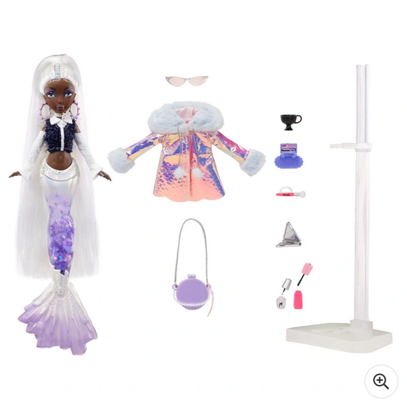 Mermaze Mermaidz Winter Waves Colour Change Fashion Doll – Crystabella