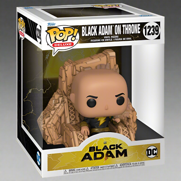 Funko Pop! Deluxe Black Adam On The Throne No 1239