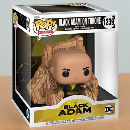 Funko Pop! Deluxe Black Adam On The Throne No 1239