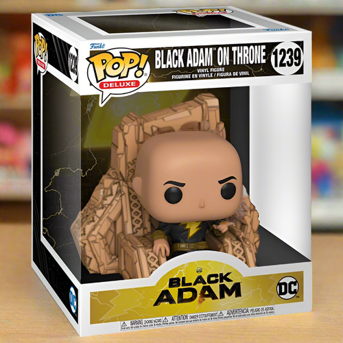 Funko Pop! Deluxe Black Adam On The Throne No 1239