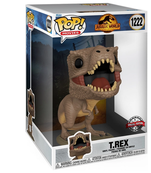 Funko Pop! Movies T.Rex  Jurassic World Dominion  10" Inch No. 1222