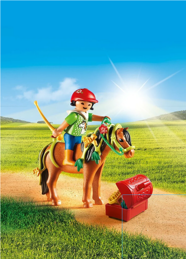 Playmobil Country Groomer With Bloom Pony