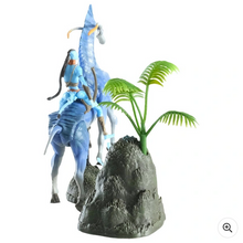 Load image into Gallery viewer, Avatar Disney World of Pandora Tsu&#39;Tey &amp; Direhorse Set