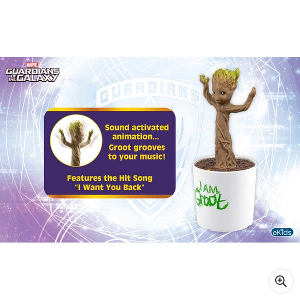 Marvel Guardians of the Galaxy Dancing Groot Pot with Music