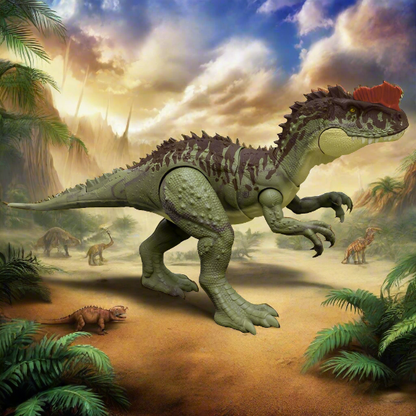 Mattel Jurassic World Dominion: Massive Action Yangchuanosaurus Action Figure