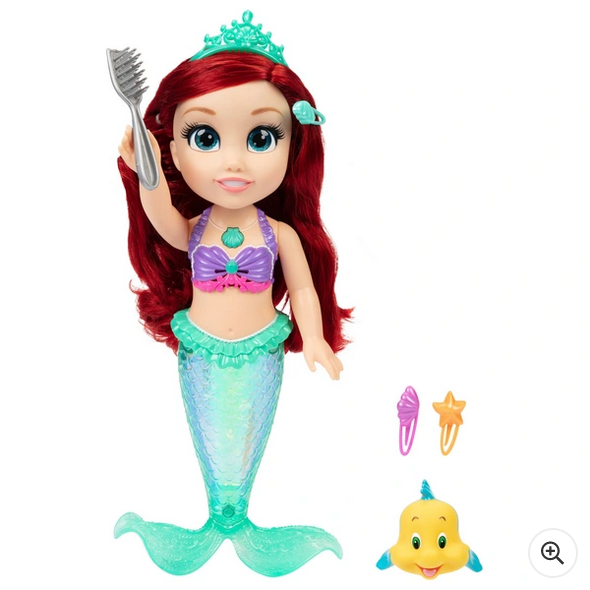 The Little Mermaid Disney Princess Ariel Singing Toddler Doll