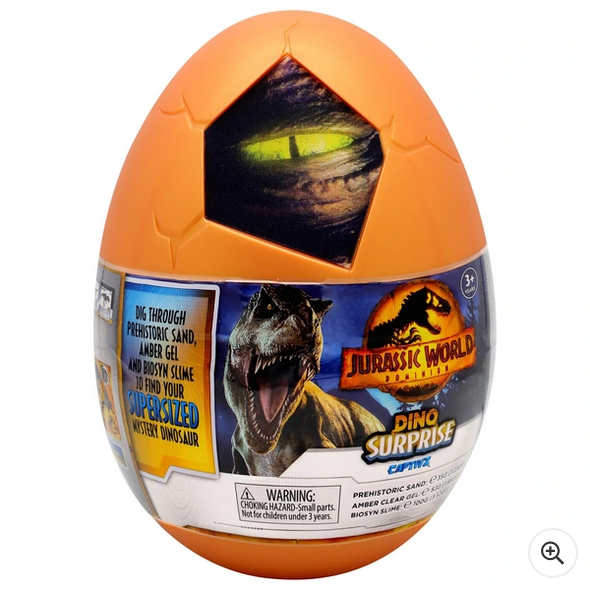 Jurassic World Captivz Dominion Surprise Dinosaur Egg